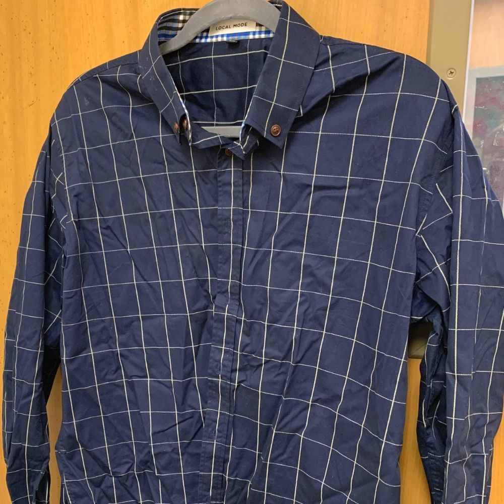 Local Mode Button Down W/Reverse Cuff Pattern - image 2